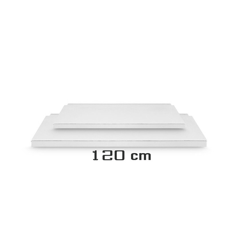 Bandeja blanca 120 cm