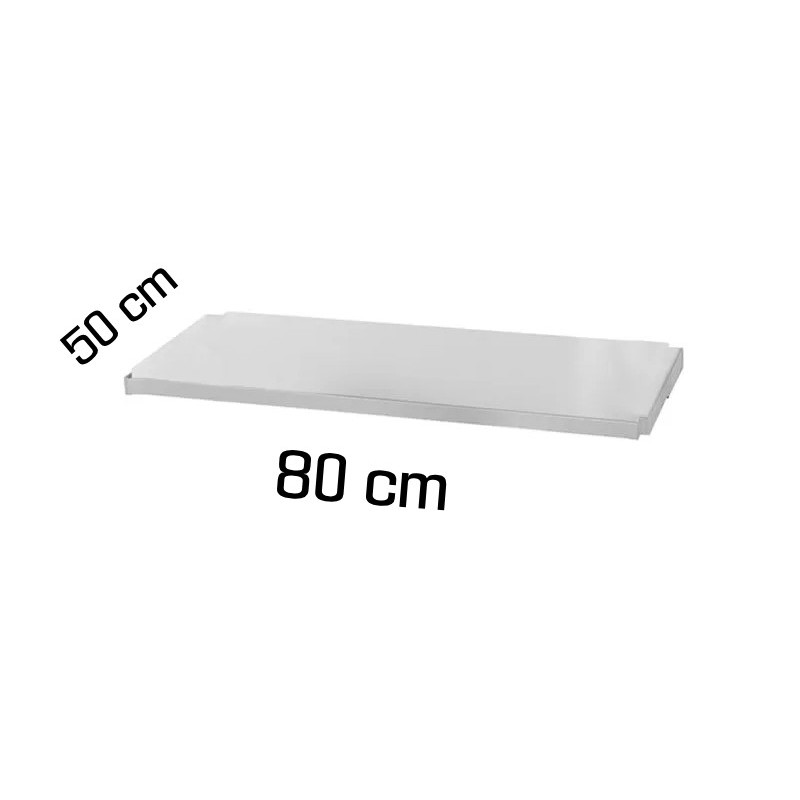 Bandeja 50*80cm para estantería almacen blanca