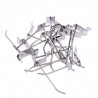 Gancho blister para módulos de lamas de aluminio
