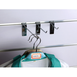 Gancho blister para módulos de lamas de aluminio