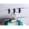 Gancho blister para módulos de lamas de aluminio