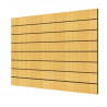 Panel de lamas madera con guias 7.5