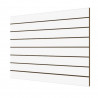 Panel de lamas  blanco con guias 7.5